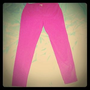 Faded glory pink jegging pants
